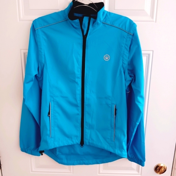 Canari Eclipse Cyclewear Jacket Outdoor Convertible Breakaway Blue Sz Small - Picture 1 of 10